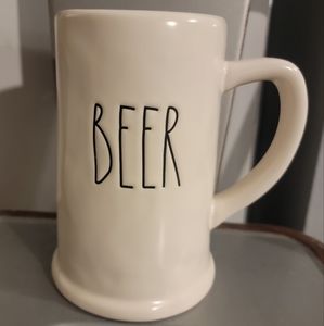 RAE DUNN "BEER MUG"